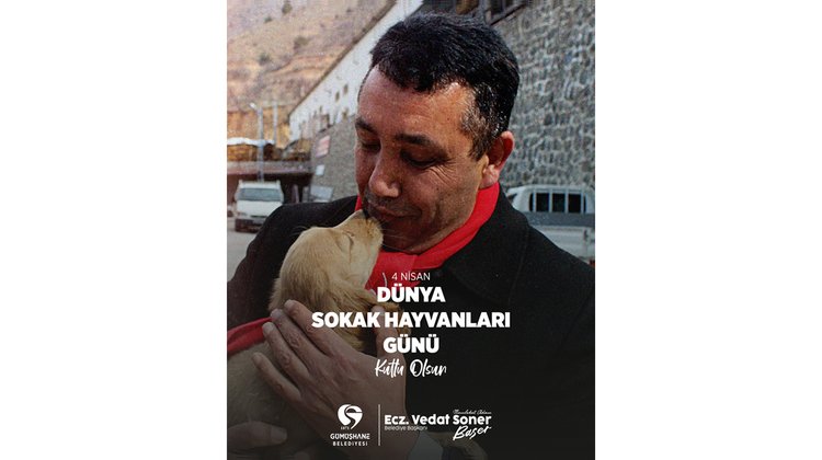 BAŞKANIMIZDAN, 4 NİSAN DÜNYA SOKAK HAYVANLARI GÜNÜ MESAJI