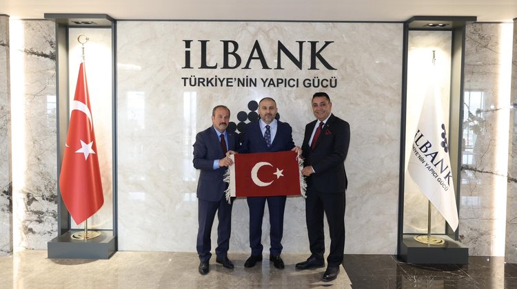 BAŞKANIMIZDAN, İLBANK GENEL MÜDÜRÜNE ZİYARET
