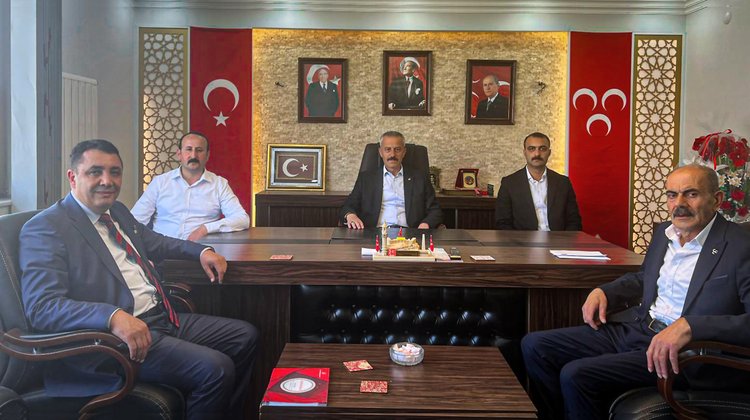 BAŞKANIMIZDAN, MİLLİYETÇİ HAREKET PARTİSİ BAYBURT İL BAŞKANLIĞIMIZA ZİYARET