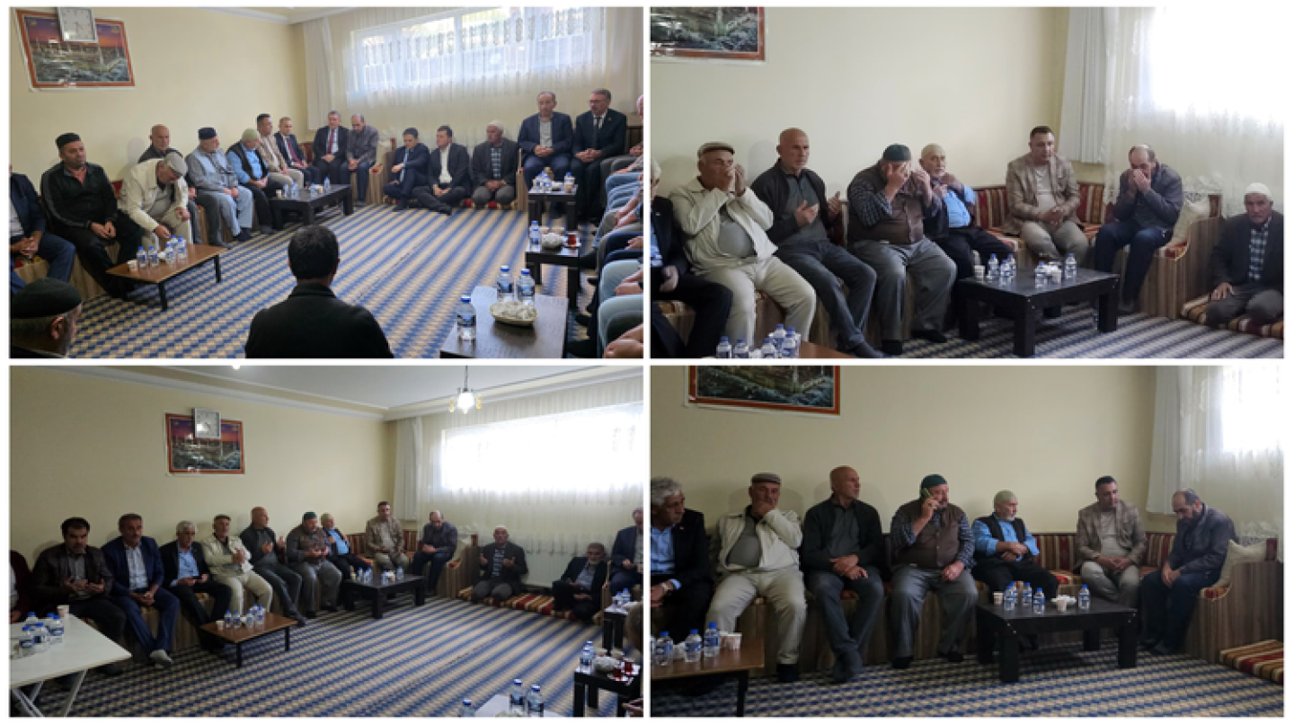BAŞKANIMIZDAN OSMAN SARIGÜN’ÜN AİLESİNE TAZİYE ZİYARETİ