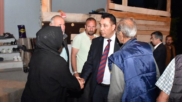 BAŞKANIMIZDAN, SADİ YILDIZ’IN AİLESİNE TAZİYE ZİYARETİ
