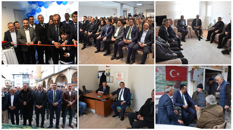 BAŞKANIMIZDAN, ŞİRAN İLÇEMİZDE YOĞUN PROGRAM AÇILIŞ, CENAZE TAZİYE, ZİYARET