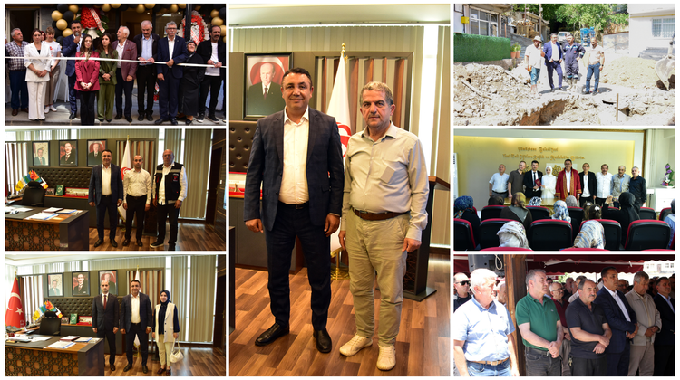 BAŞKANIMIZDAN YOĞUN GÜN, AÇILIŞ, MİSAFİR AĞIRLADI, NİKAH KIYDI, CENAZE TÖRENİNE KATILDI