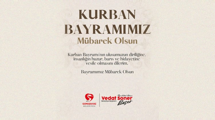 BAŞKANIMIZIN KURBAN BAYRAMI MESAJI
