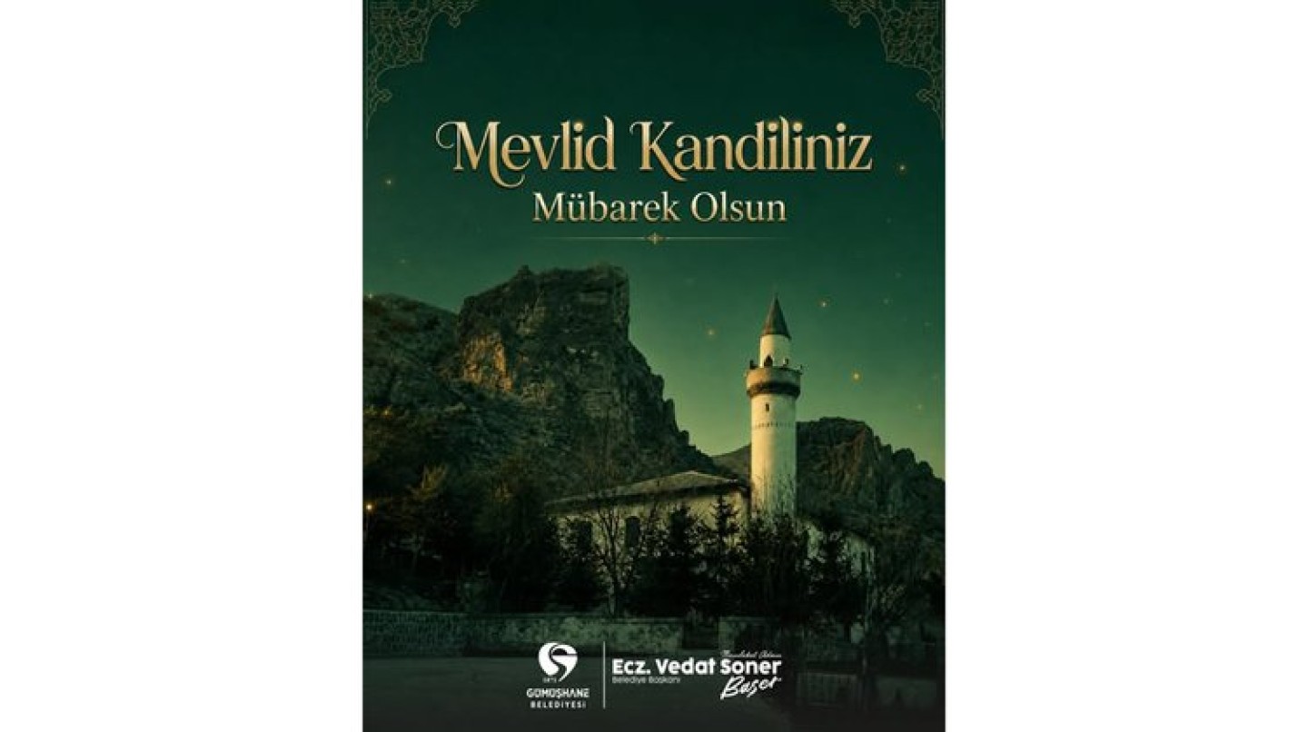 BAŞKANIMIZIN MEVLİT KANDİLİ MESAJI