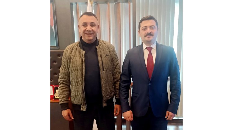 CUMHURBAŞKANLIĞI İLETİŞİM BAŞKANLIĞI ERZİNCAN BÖLGE MÜDÜRÜ METEHAN AKKAYA’DAN, BAŞKANIMIZA ZİYARET