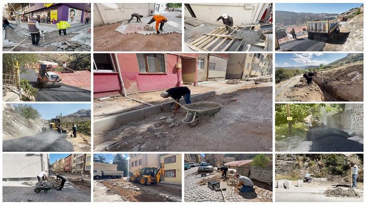FEN İŞLERİ MÜDÜRLÜĞÜ EKİPLERİMİZ ÇALIŞMALARA ARALIKSIZ DEVAM EDİYOR