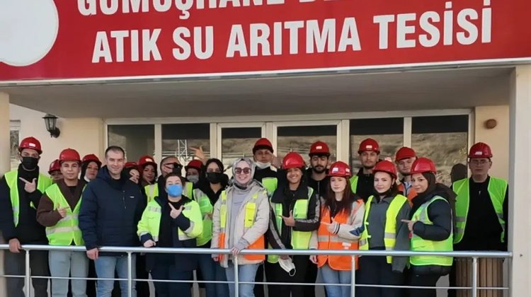 GELECEĞİN UZMANLARINDAN ARITMA TESİSİNE TEKNİK ZİYARET