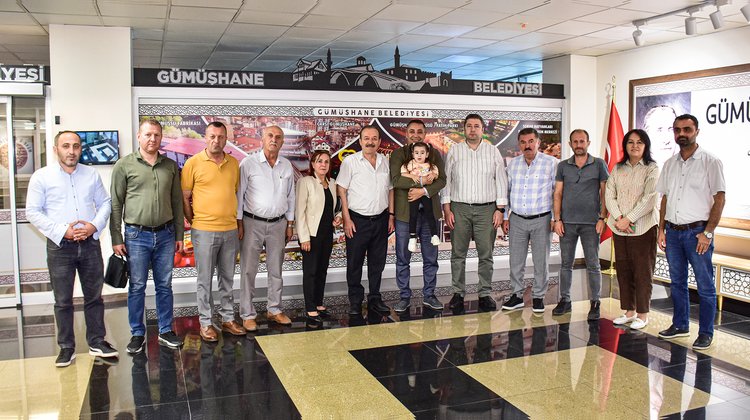 GÜMÜŞHANE KENT KONSEYİNDEN, BAŞKANIMIZA ZİYARET