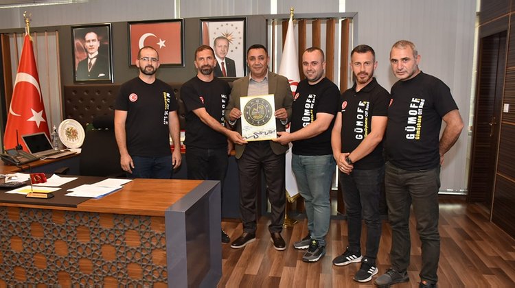 GÜMÜŞHANE OFF-ROAD KULÜBÜNDEN BAŞKANIMIZA ZİYARET