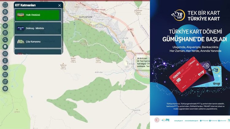 GÜMÜŞHANE’DE TÜRKİYE KART PROJESİ İLE YENİ DÖNEM BAŞLADI