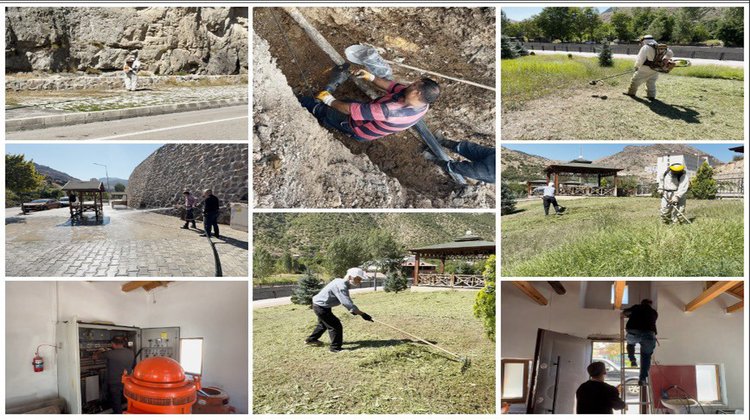 PARK VE BAHÇELER MÜDÜRLÜĞÜMÜZ, İLİMİZİN DÖRT BİR KÖŞESİNDE ÇALIŞMALARINA DEVAM EDİYOR