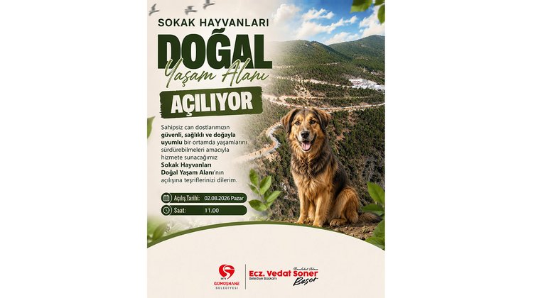 SOKAK HAYVANLARI DOĞAL YAŞAM ALANIMIZ AÇILIYOR